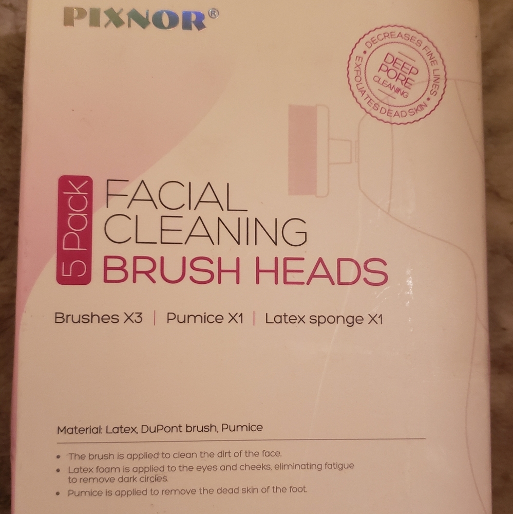 Facial Cleansing Brush Heads